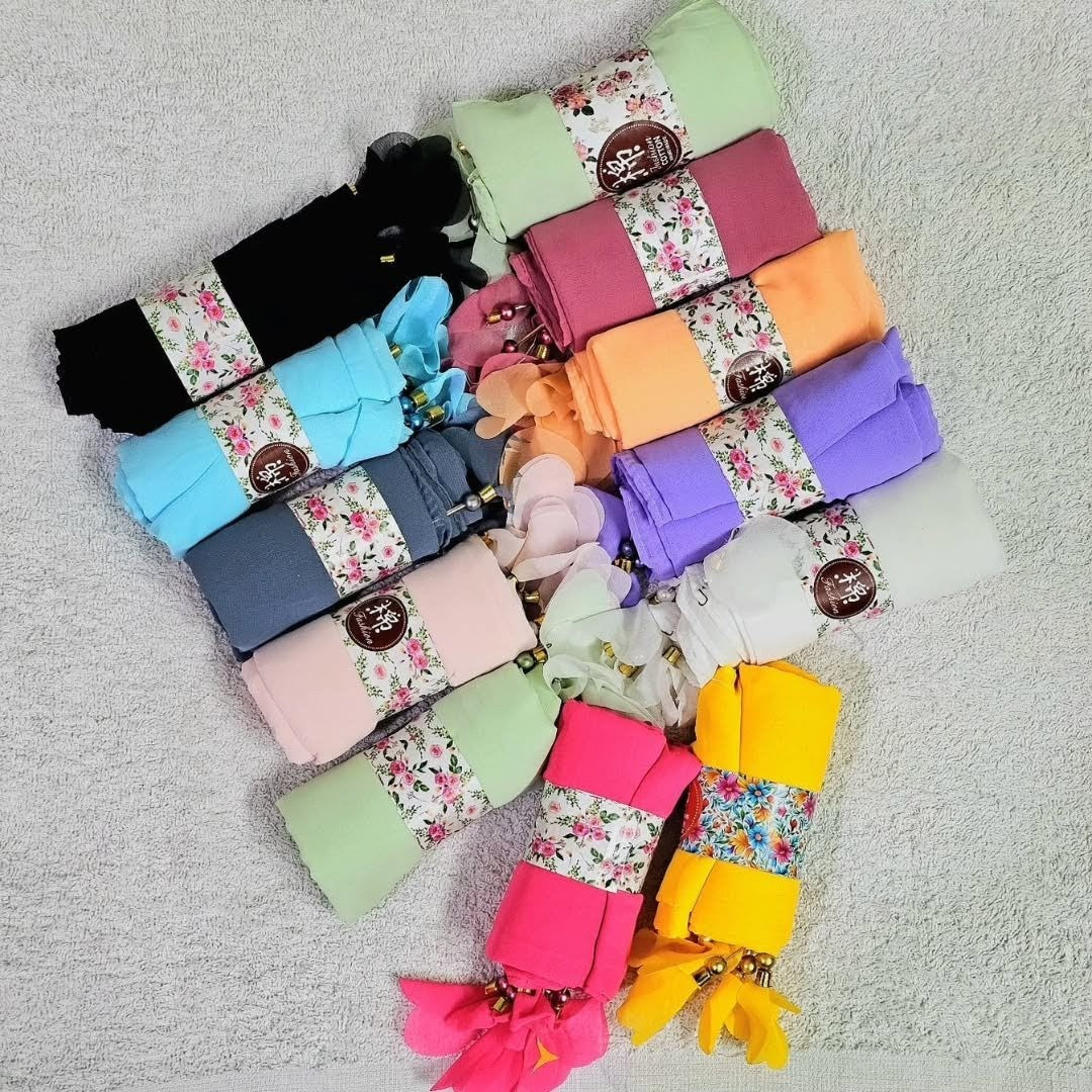 Plain Cotton Hijab